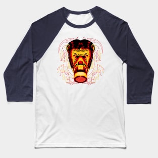 mask ape monkey Baseball T-Shirt